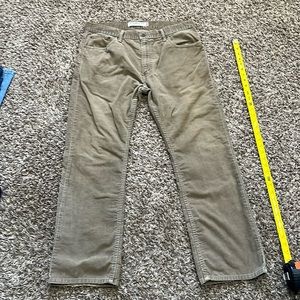 Levis 501 corduroy pants men’s 36 x 30 straight fit
